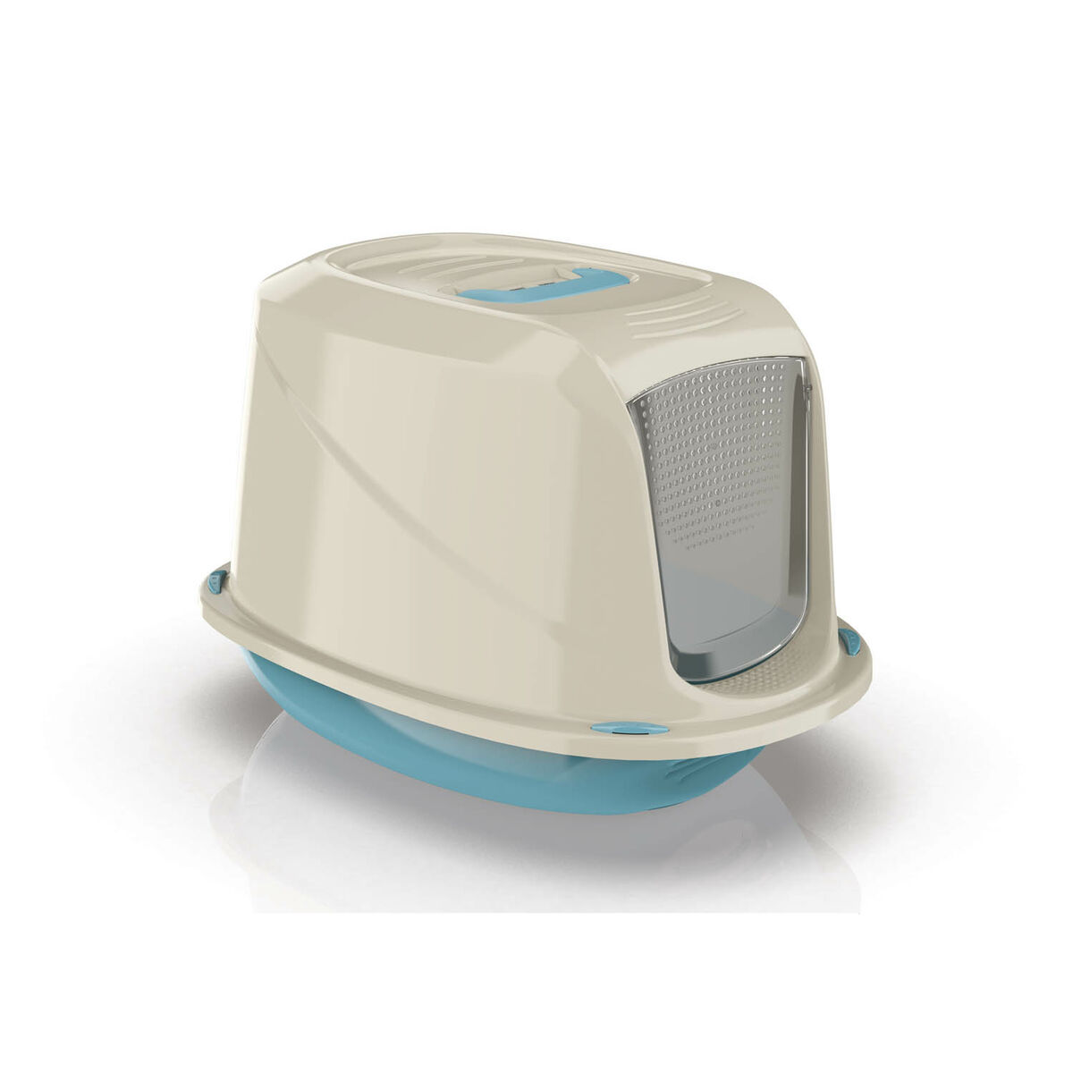Arenero para Gatos Georplast Plástico 57 x 39,5 x 38 cm (7 Unidades) - 3