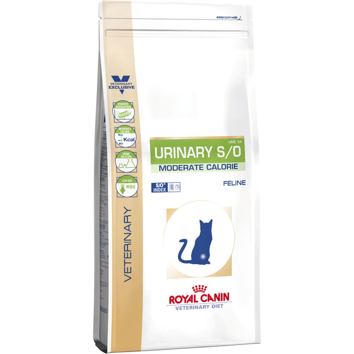 Comida para gato Royal Canin Urinary S/O Moderate Calorie Adulto Pollo Aves 9 kg - 2