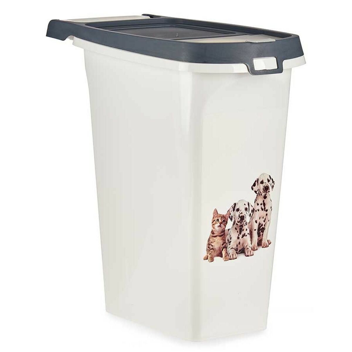 Dispensador Mascow Antracita 10 L Mascotas (8 Unidades) - 2