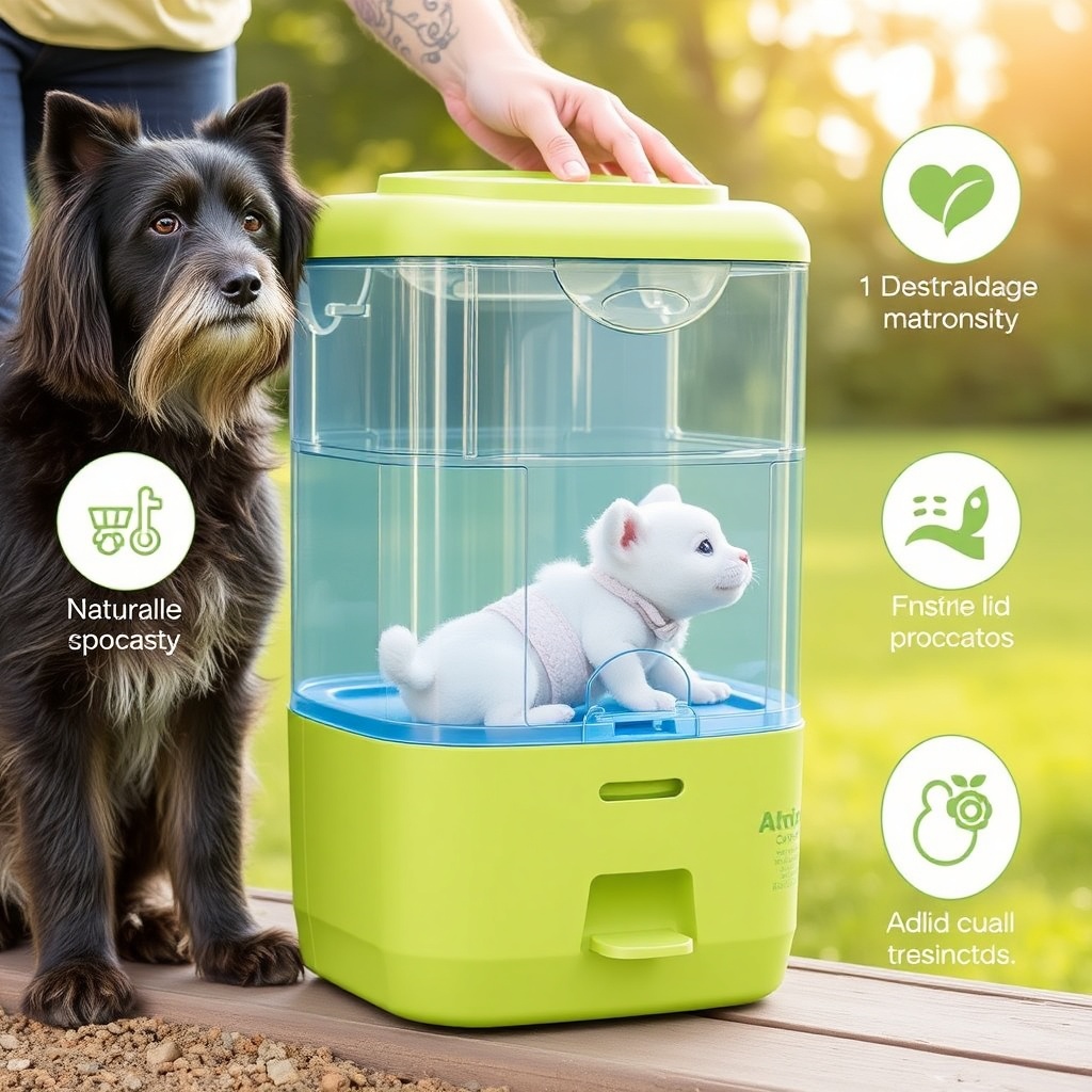Dispensador Mascow Antracita 10 L Mascotas (8 Unidades) - 4