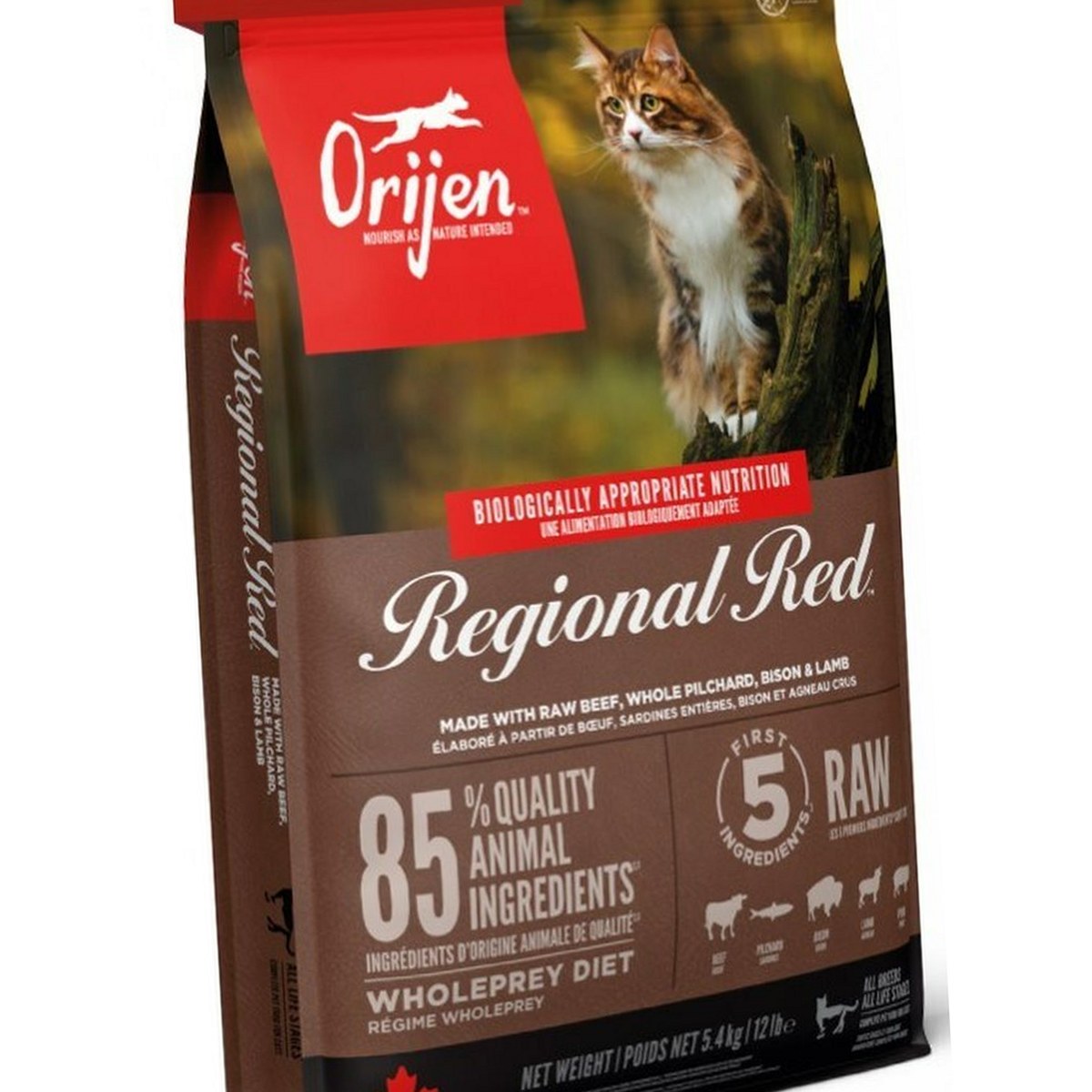 Pienso Orijen Regional Red Carne de vacuno 5,4 kg - 5