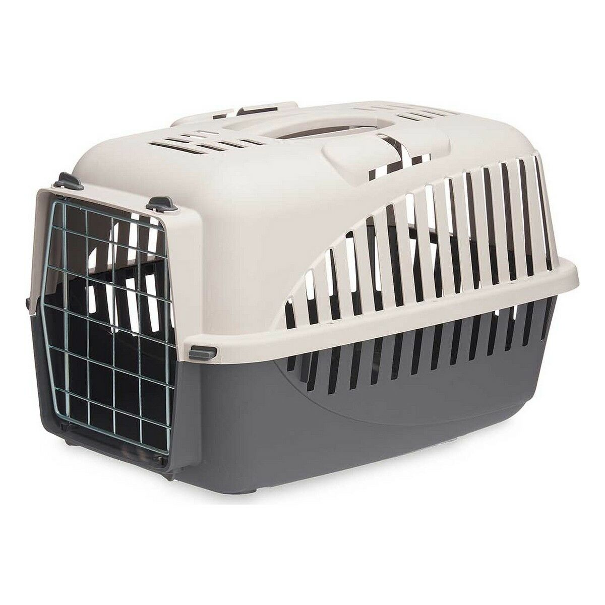 Transportín Mascow Gris Antracita Metal Plástico 46,5 x 32 x 32 cm (12 Unidades) - 2
