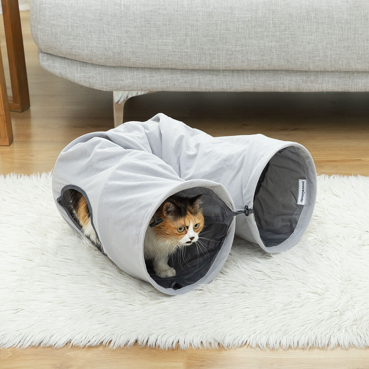 Túnel plegable Funnyl InnovaGoods con sus dos orificios - vista 5